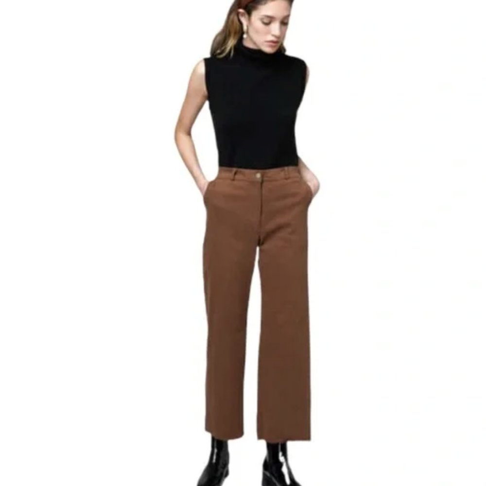 Oak + Fort stretch pants